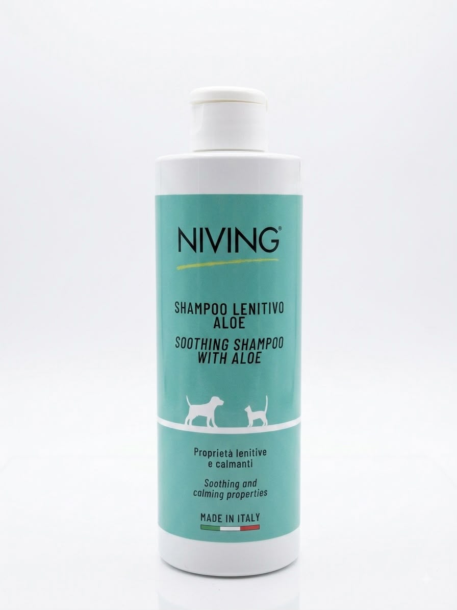 Shampoo Cani e Gatti Niving 250ml Aloe vera