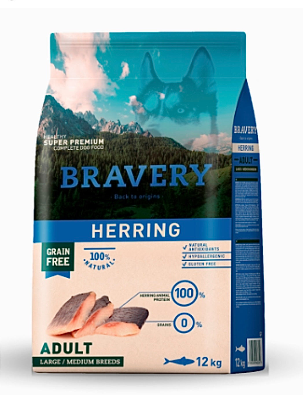 BRAVERY CROCCHETTE PER CANE ARINGA MEDIUM -LARGE ADULT 12 KG