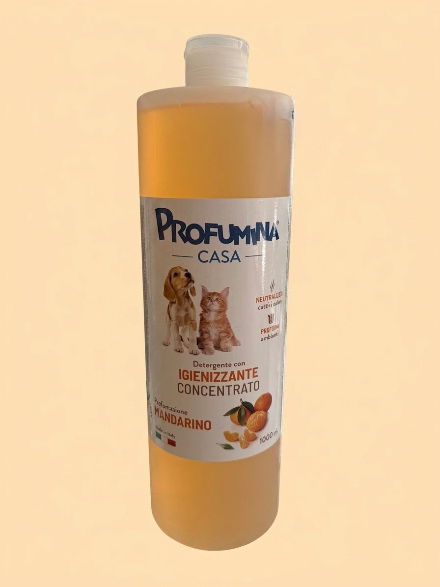 Profumina Casa Detergente Igienizzante Concentrato 1000 ml Mandarino