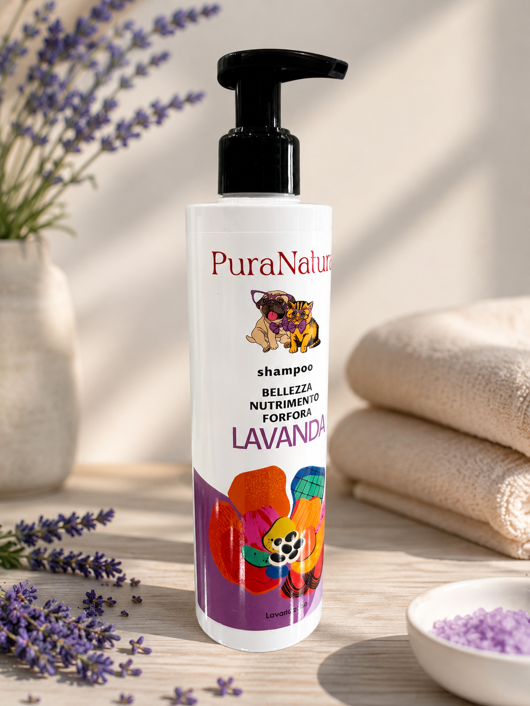 Natural Shampoo for Dogs and Cats Pure Nature