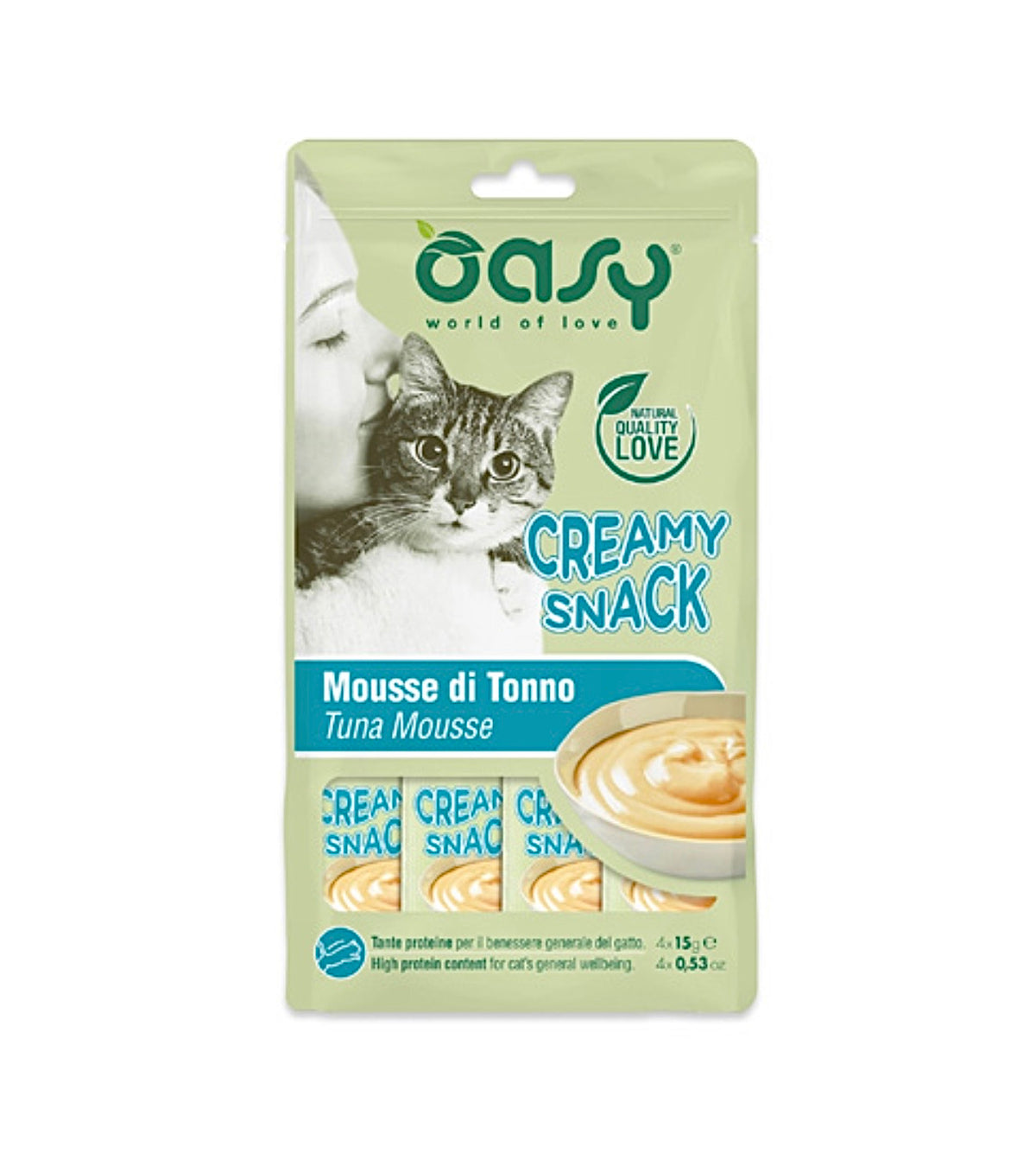 Oasy Creamy Snack Mousse di Tonno.