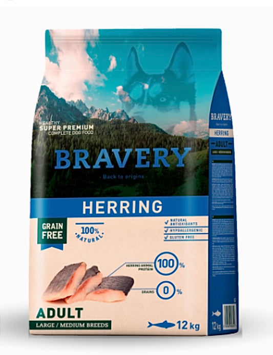 BRAVERY CROCCHETTE PER CANE ARINGA MEDIUM -LARGE ADULT 12 KG