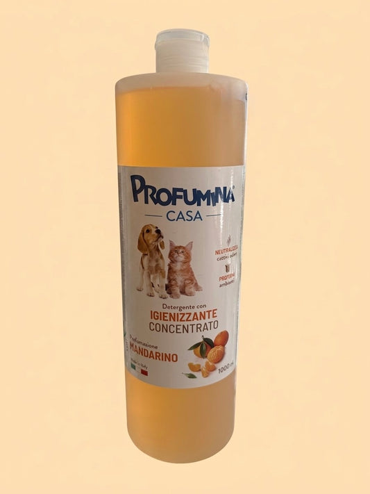 Profumina Casa  Detergente Igienizzante Concentrato 1000 ml Mandarino