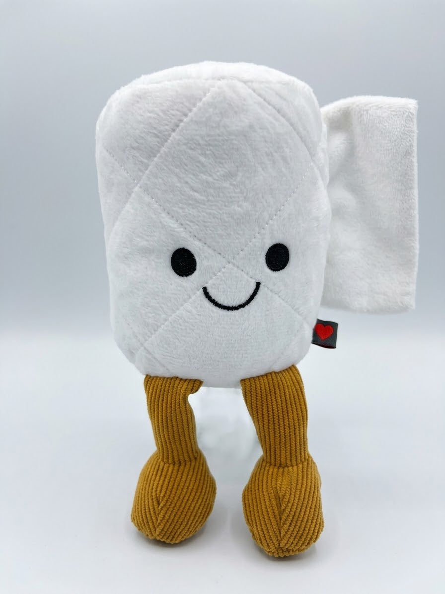 Gioco Peluche per Cani, Rotolo di carta igienica