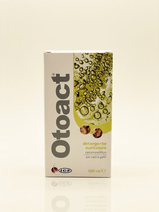 OTOACT detergente AURICOLARE 100 ml per cani e gatti.