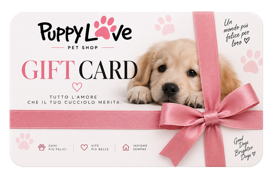 Carta Regalo  Puppy Love
